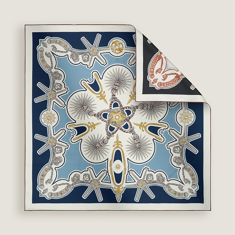 Les Eperons double face scarf 90 | Hermès USA